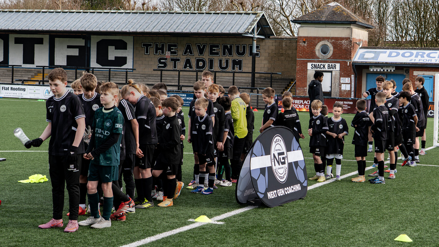NGFC squad group photo at The Avenue Stadium
